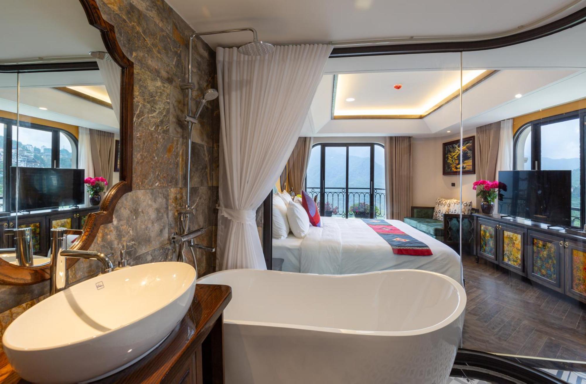 Fansipan View Hotel Sapa Exterior foto