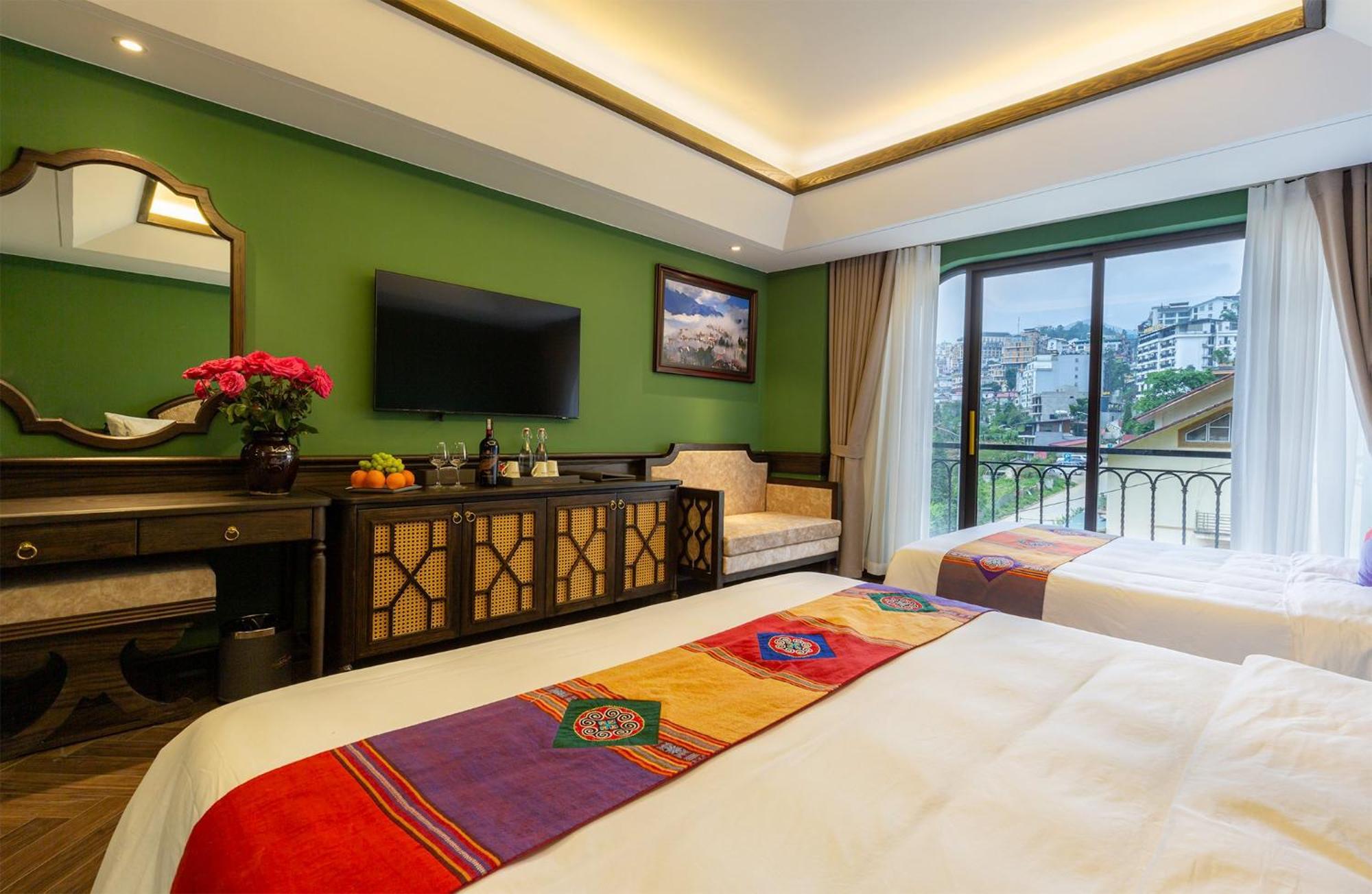 Fansipan View Hotel Sapa Exterior foto
