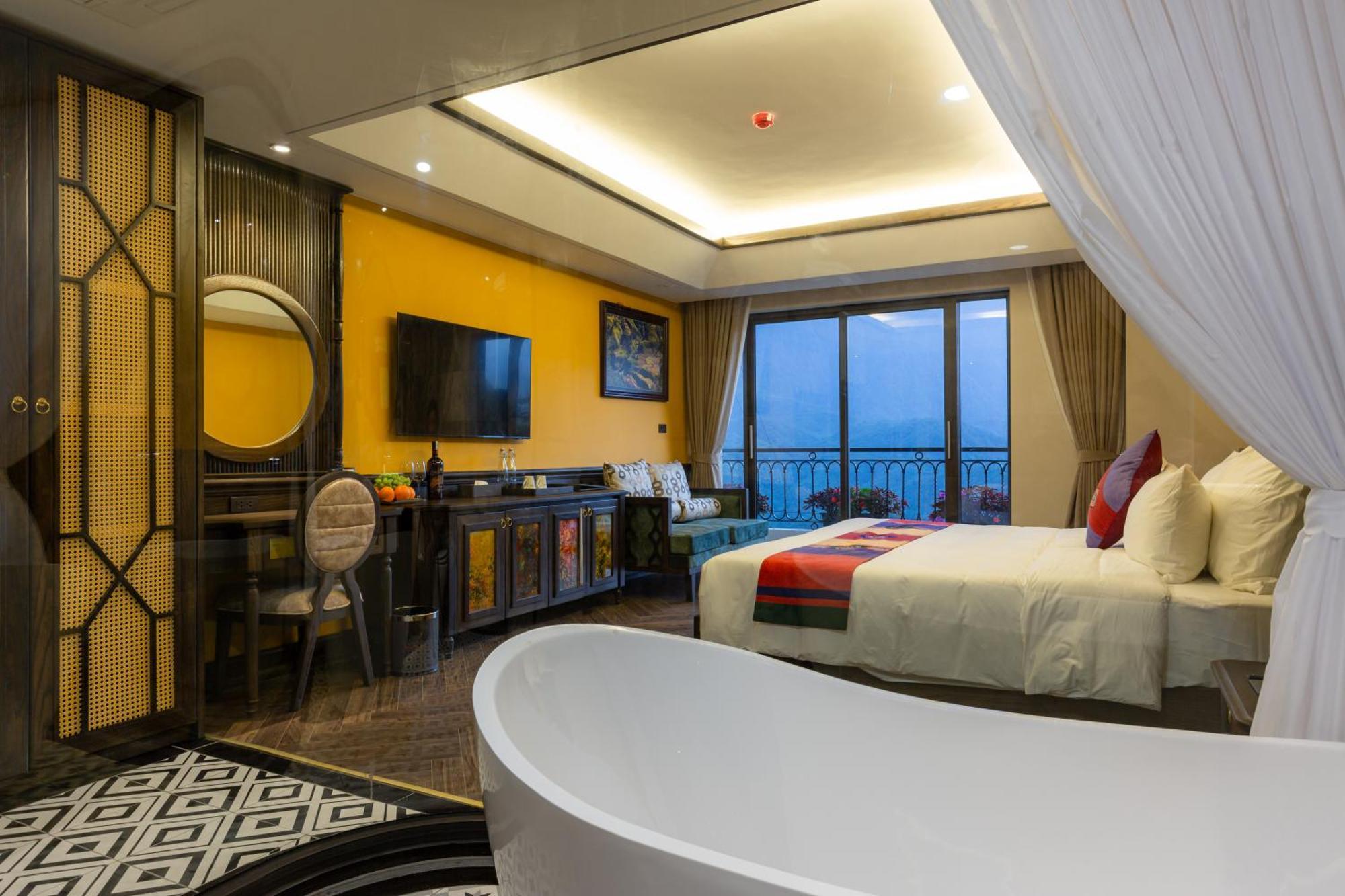 Fansipan View Hotel Sapa Exterior foto