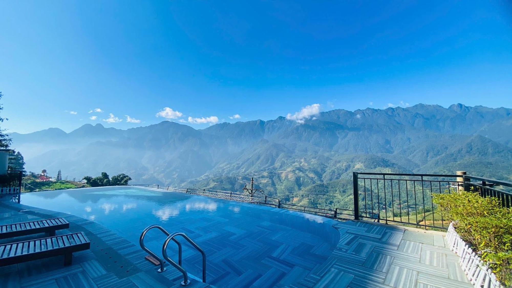 Fansipan View Hotel Sapa Exterior foto